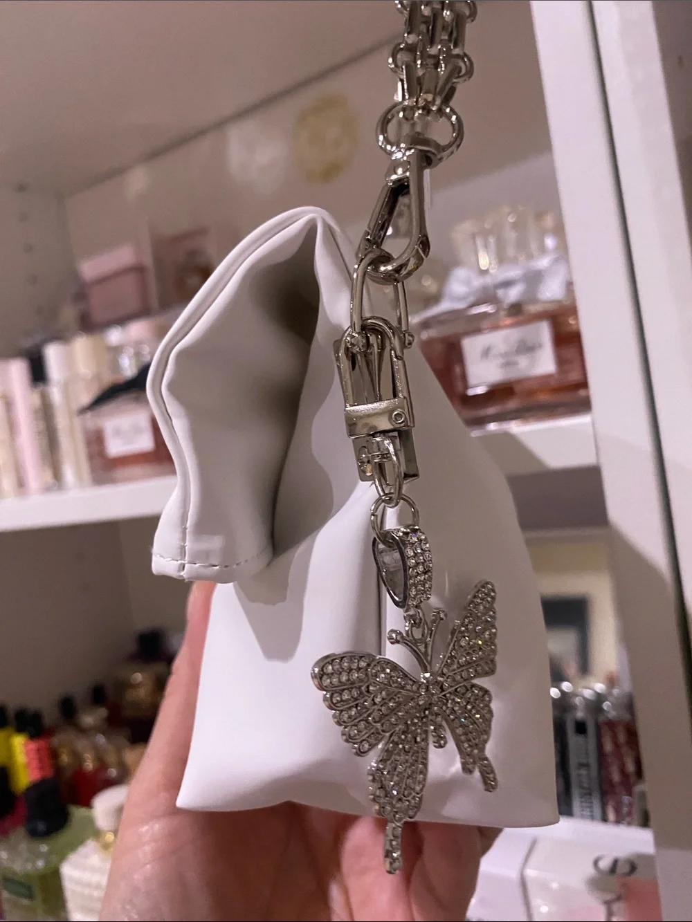Dior White with Silver Mini Bag-GWP